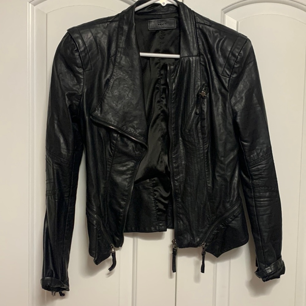 BLANKNYC Faux Leather Moto Jacket S GUC